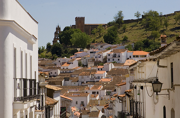 Aracena town, west from Seville