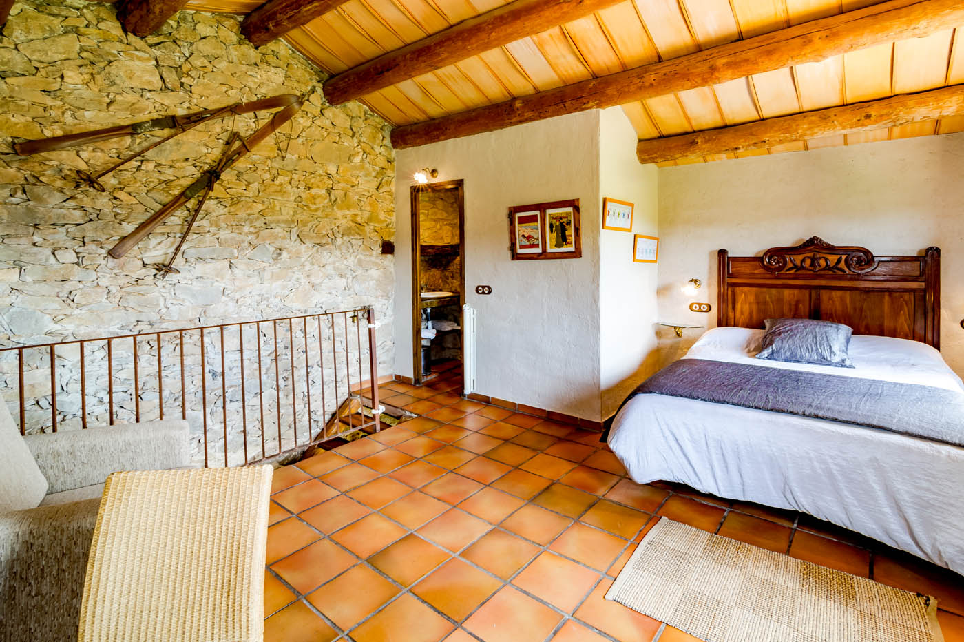 Amplio dormitorio con baño