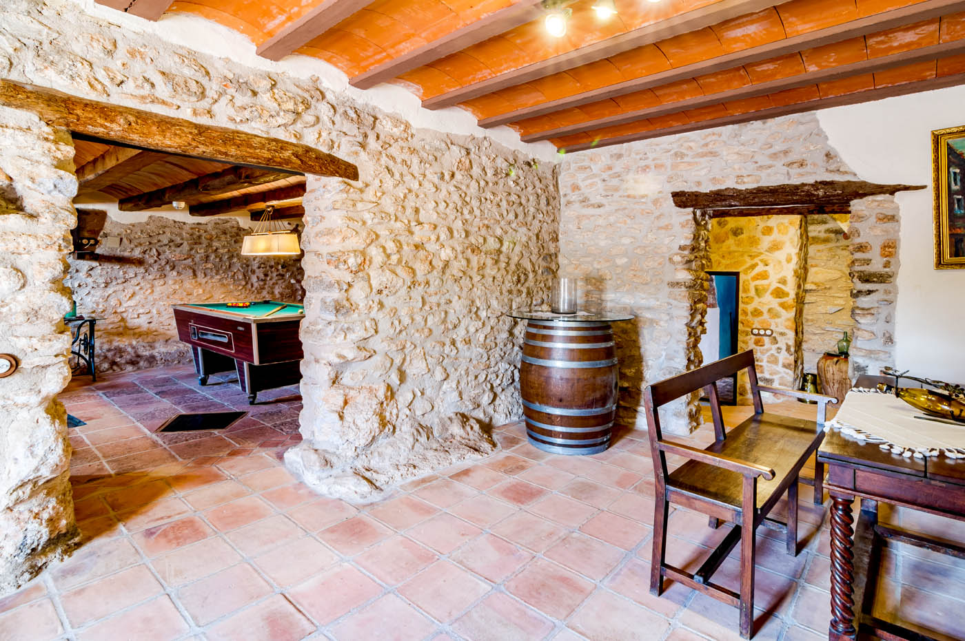 Zona de entretenimiento interior