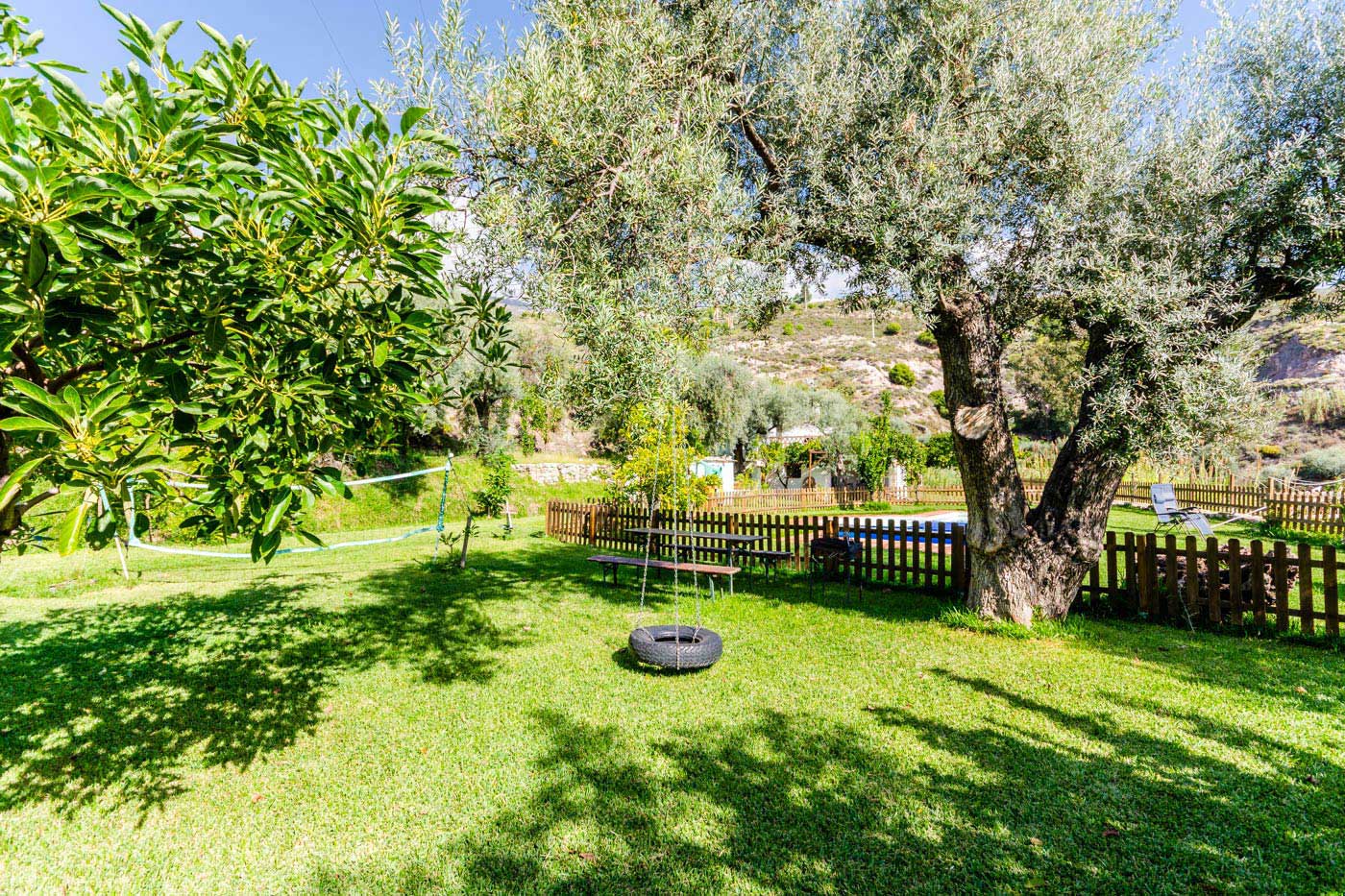 Shared gardens with two other cottages