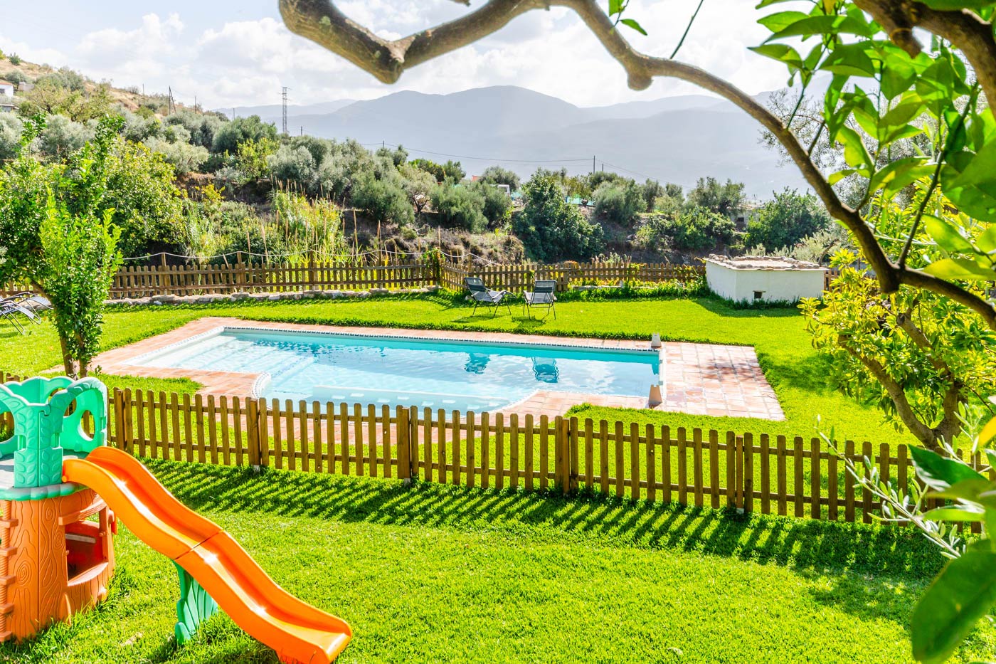 Slide and other toys and games for children