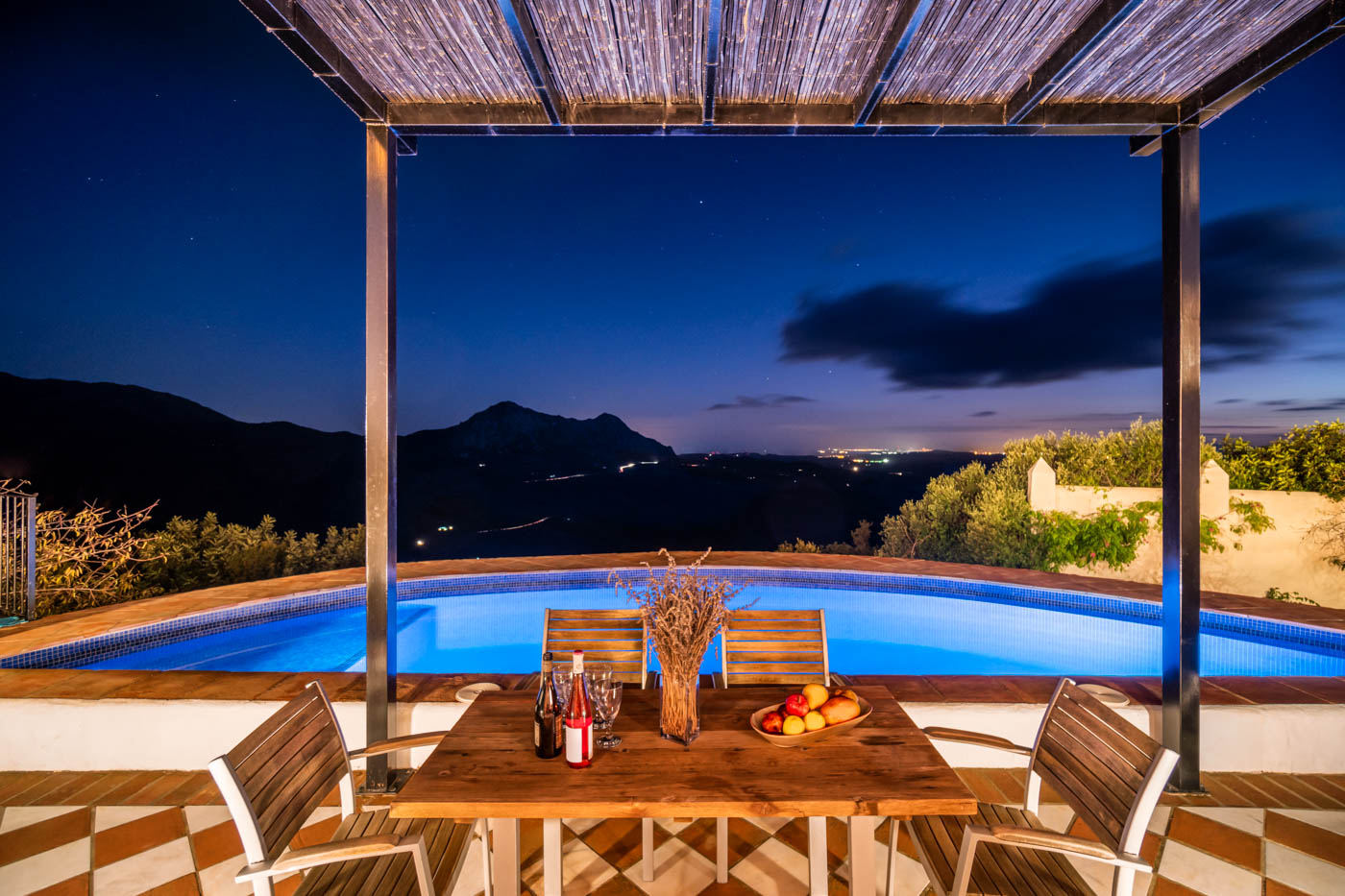 Gorgeous spot for a glass of wine in the evening