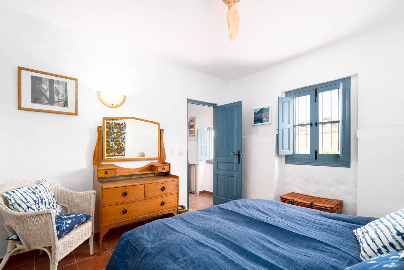 Double bedded room with en suite facilities