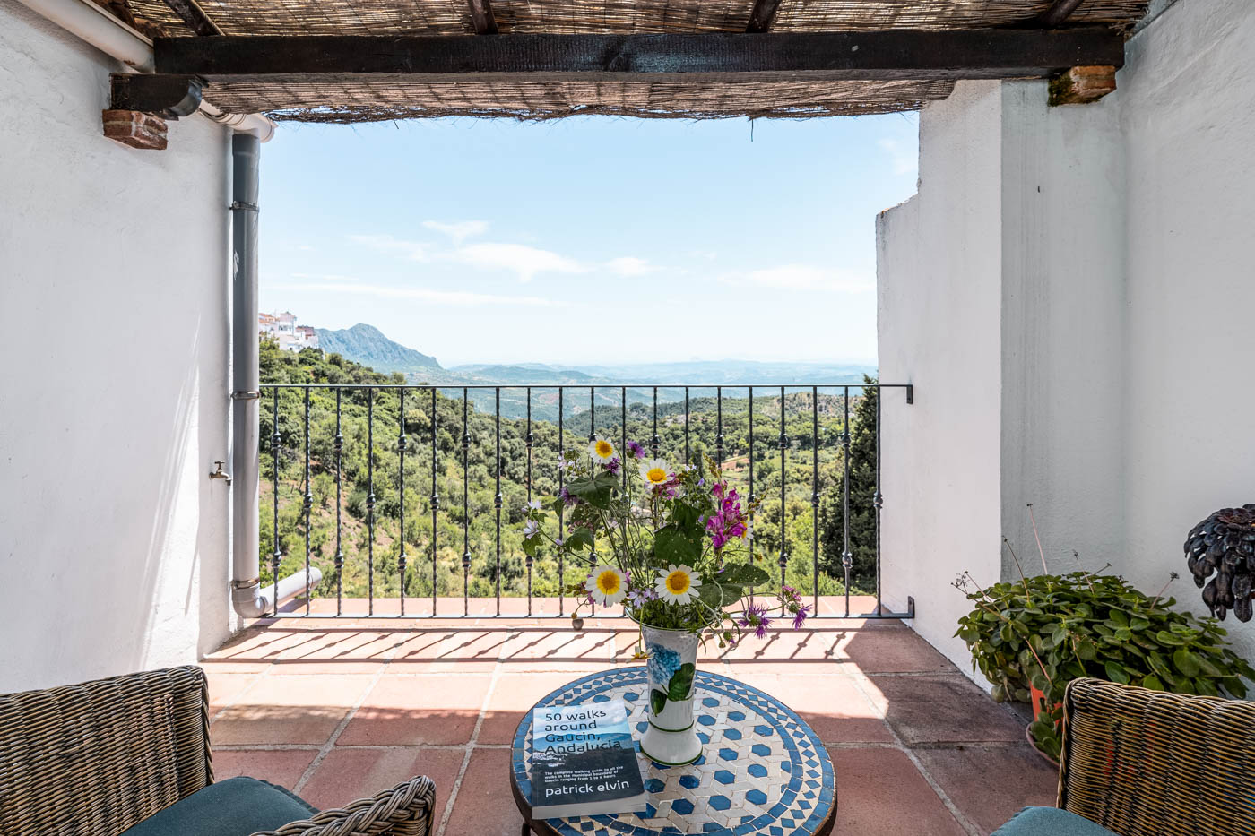 Terraza privada de habitación principal