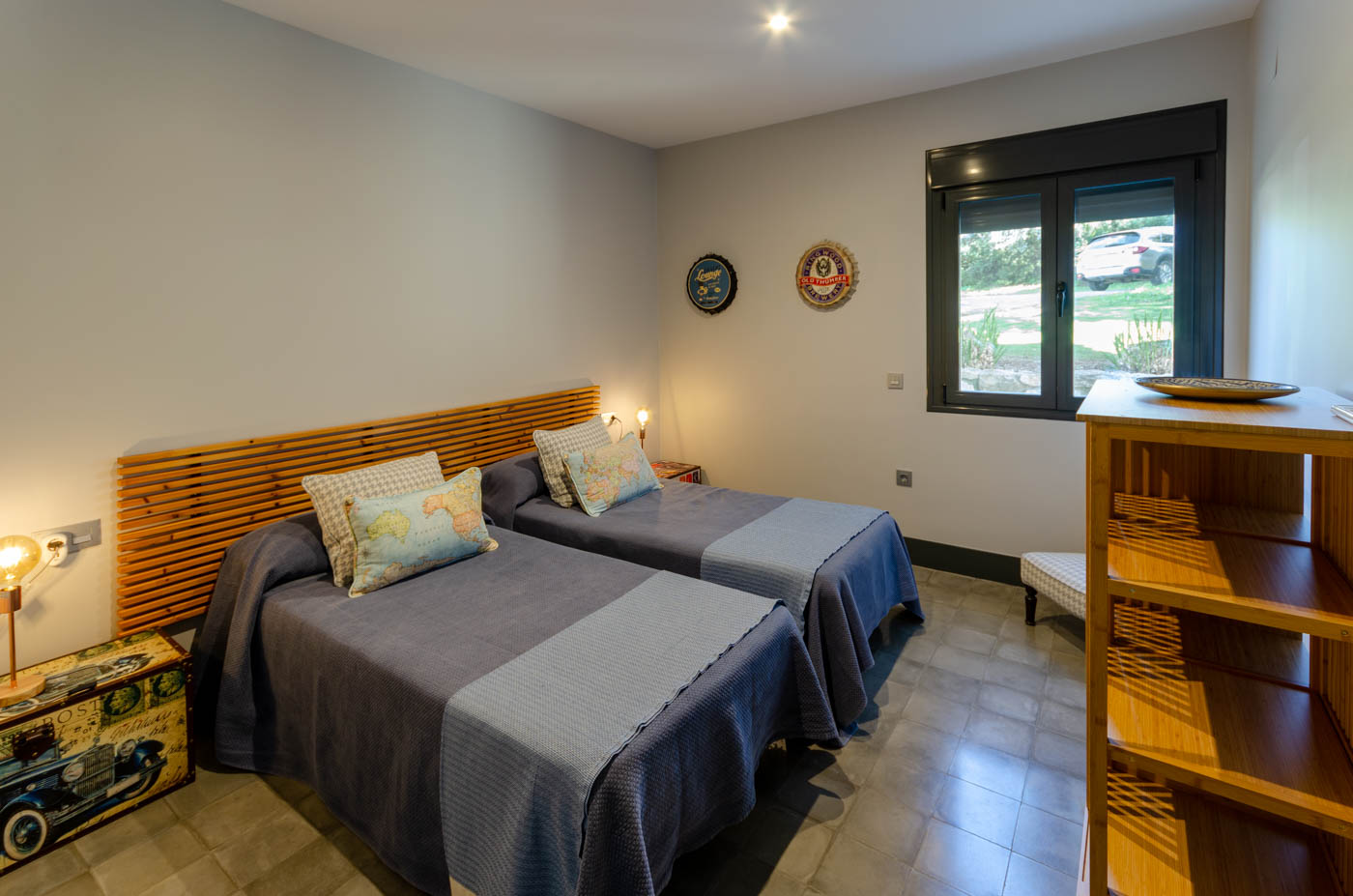 Habitación con camas individuales