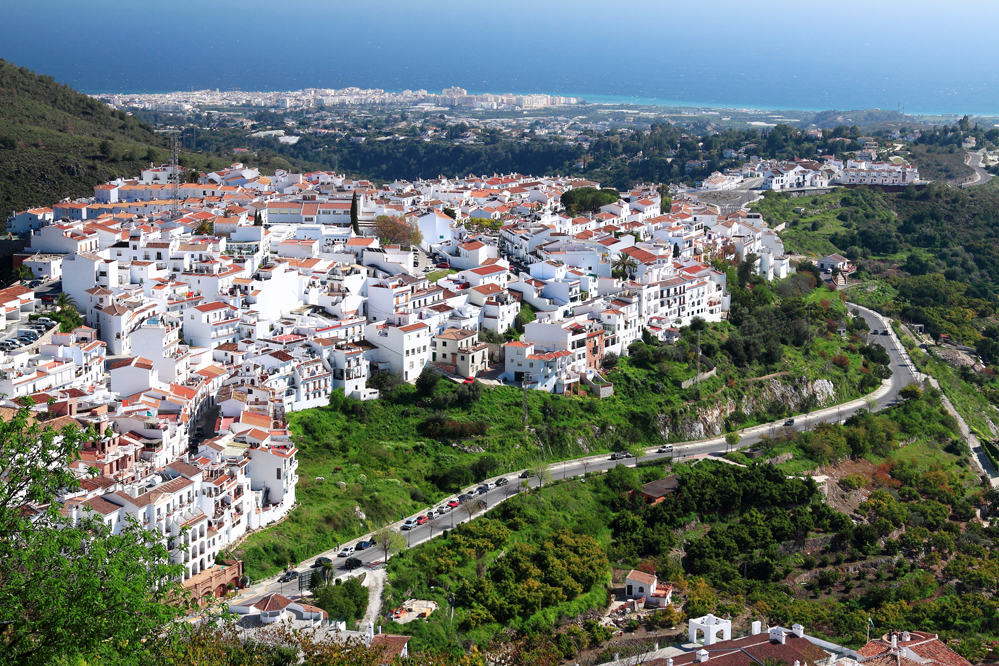 Frigiliana and the sea