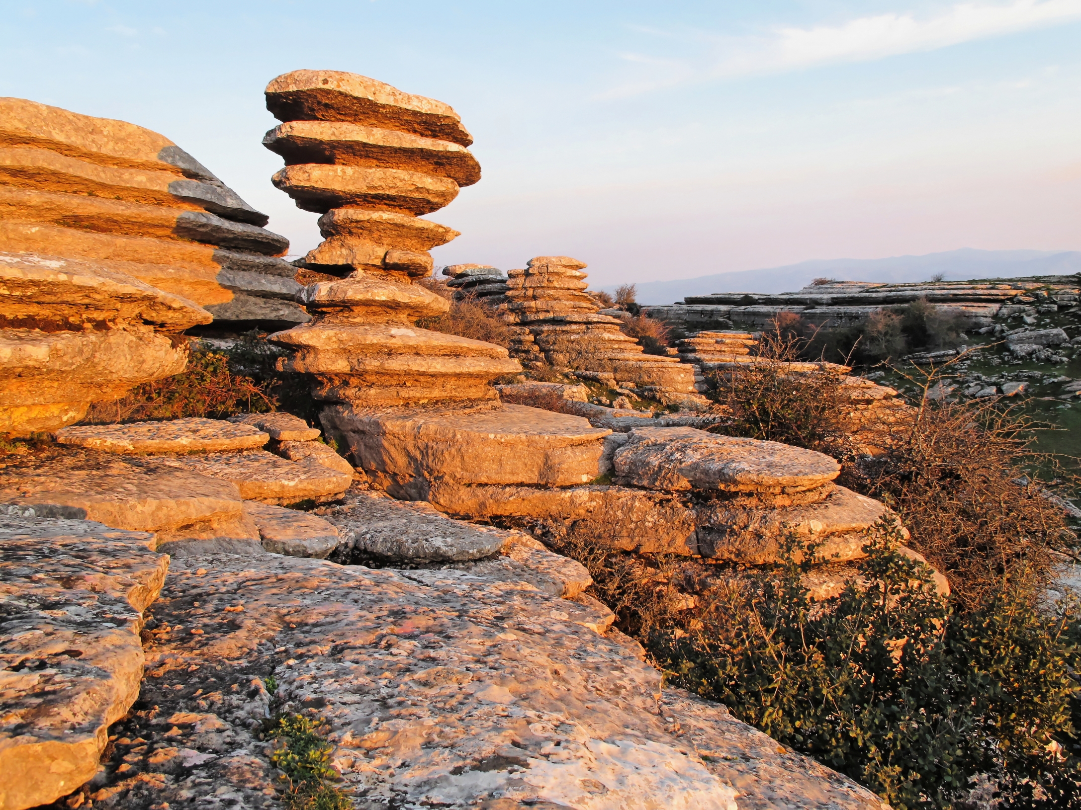 Tornillo de El Torcal de Antequera ( National Park)