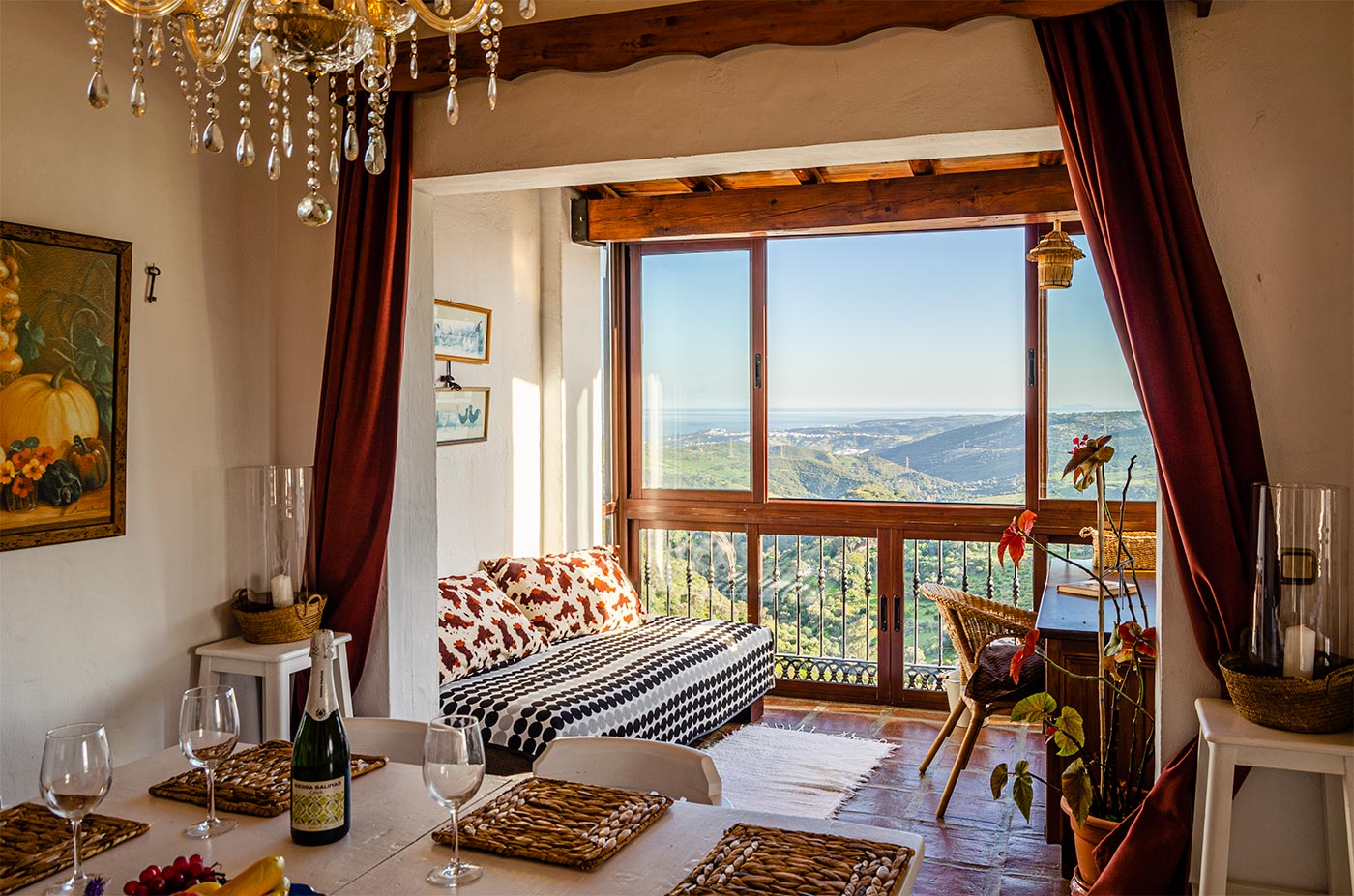 Vistas al mar y Marruecos en días claros