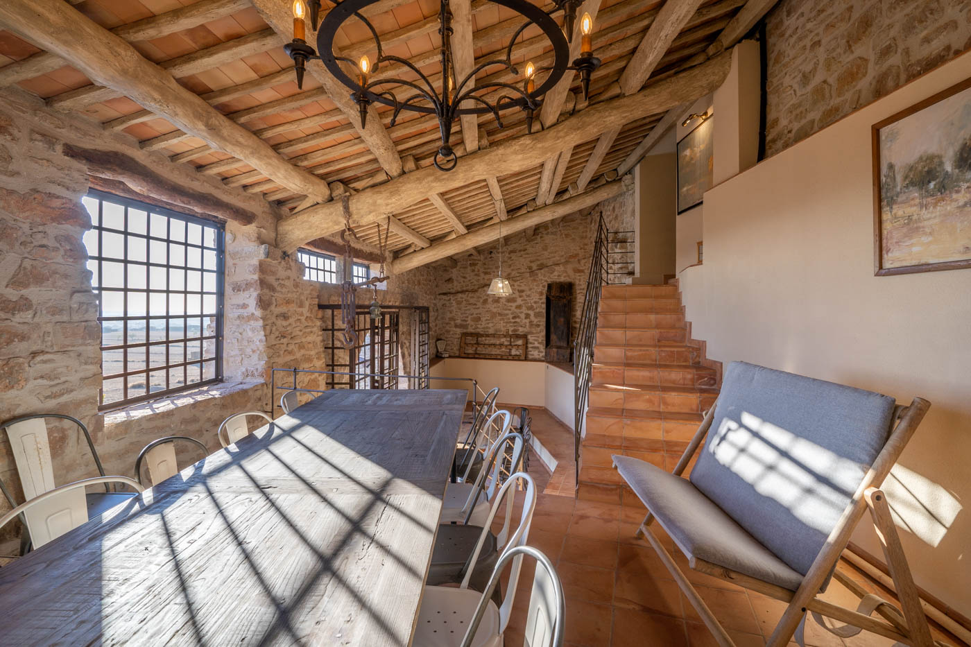 Dining area by the pool