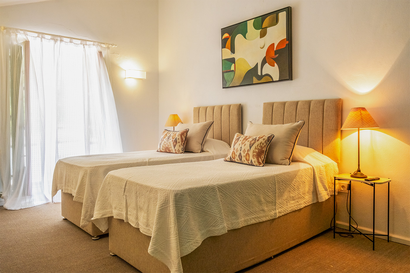 Another bedroom with private terrace