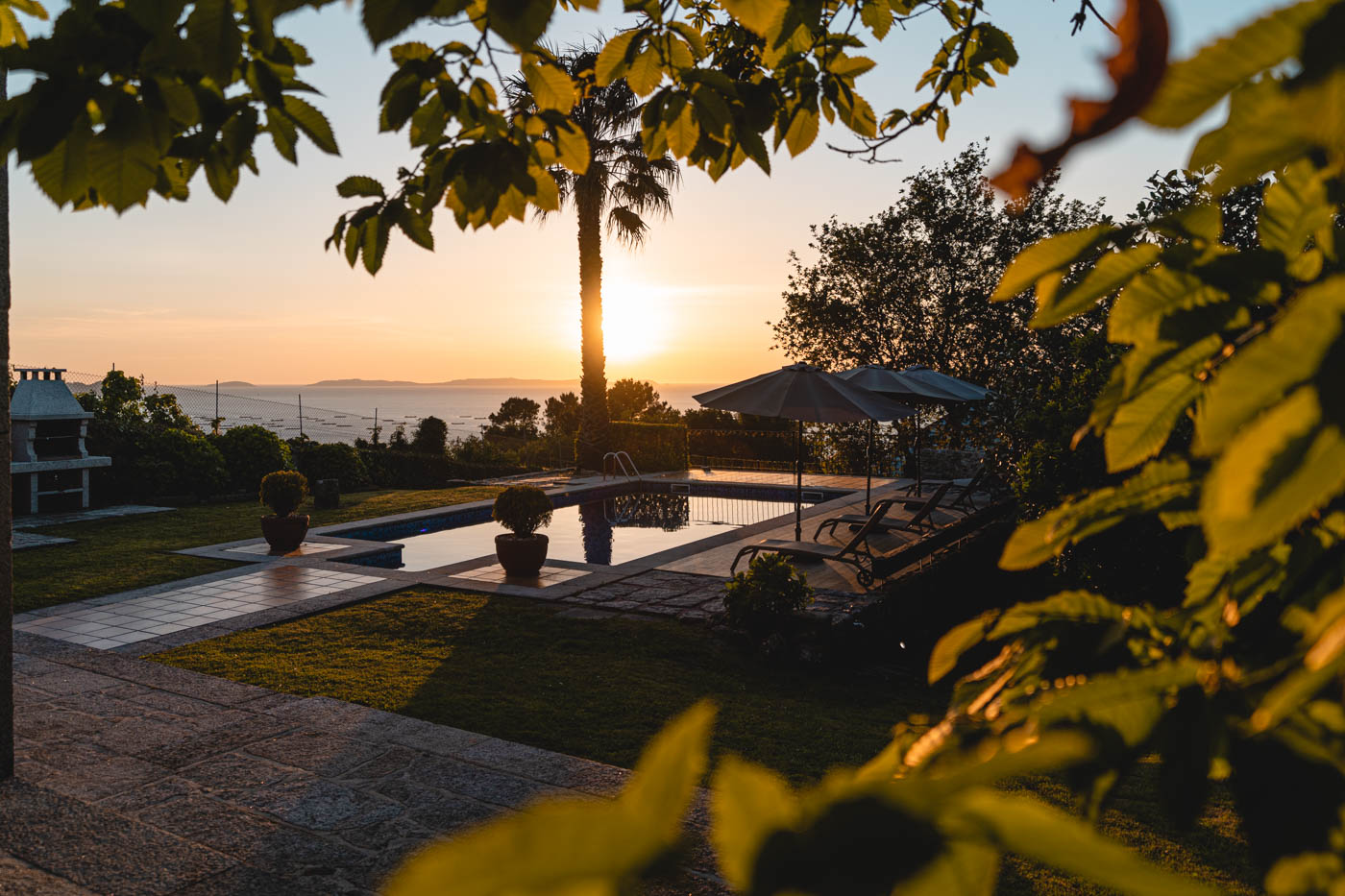 Amazing sunsets from this property