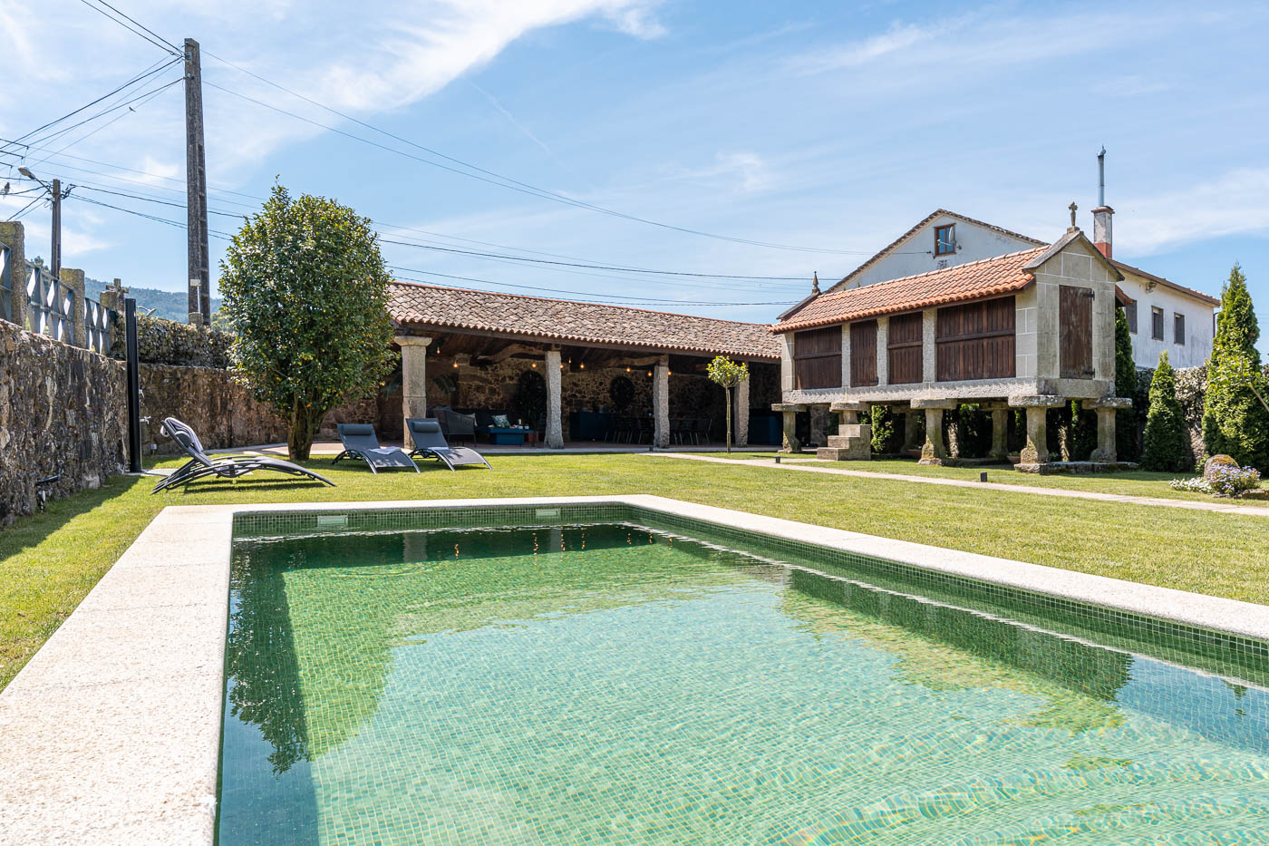 Piscina de filtración salina