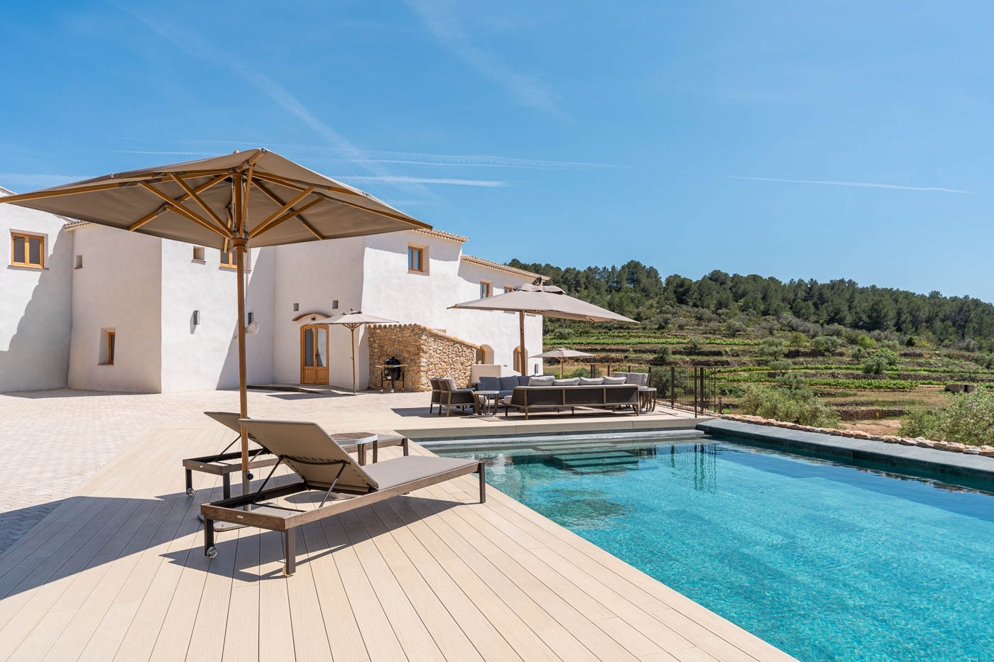 20 metre heatable pool 