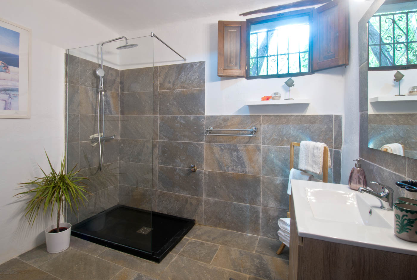 Bathroom (walk-in shower)