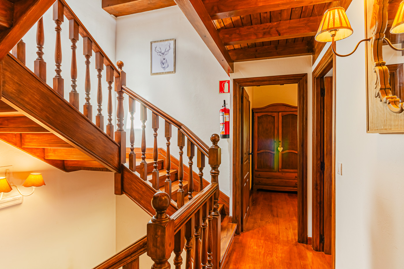Stairs to second floor (loft room)