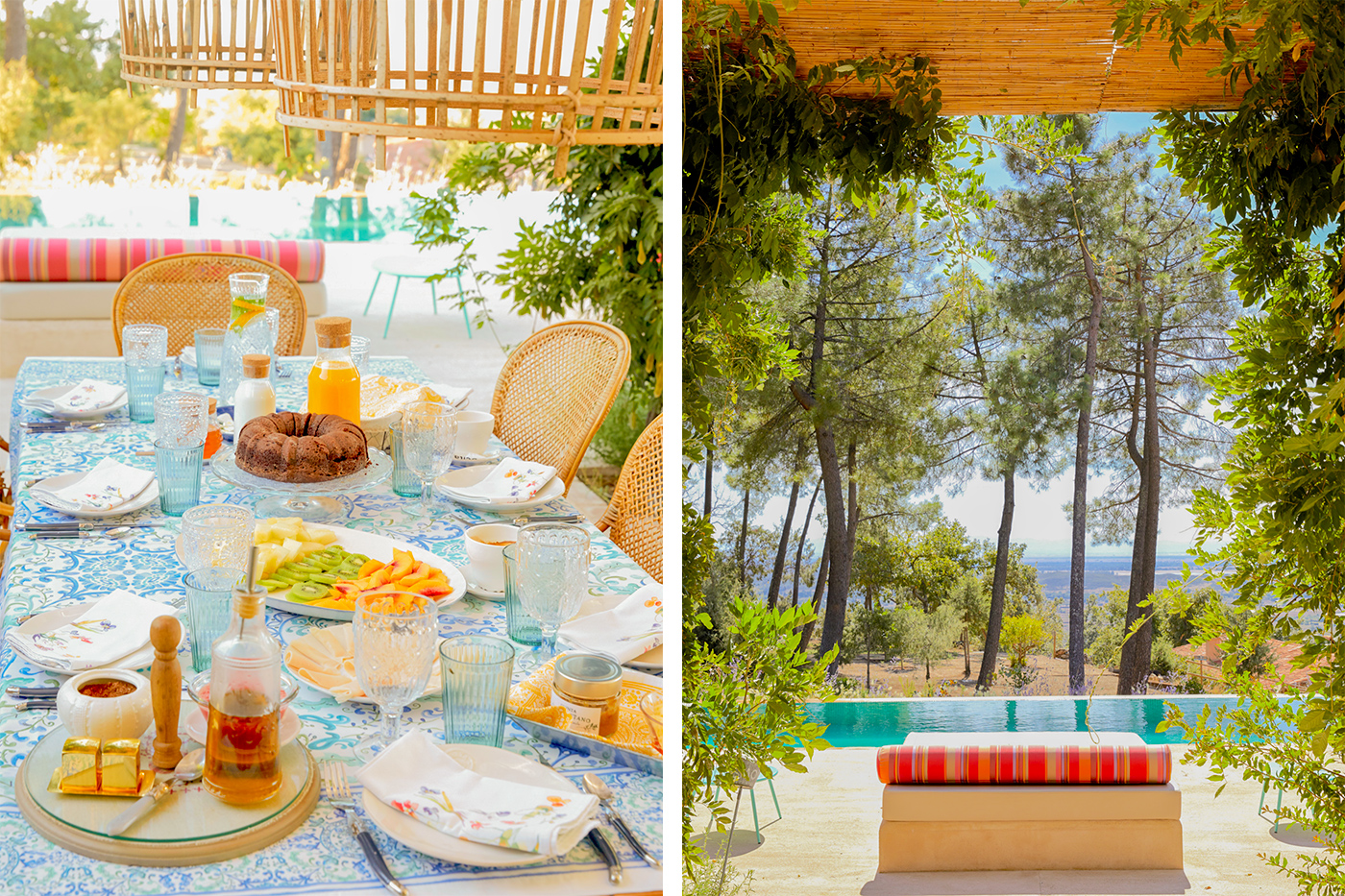 This is a catered villa, you are looked after