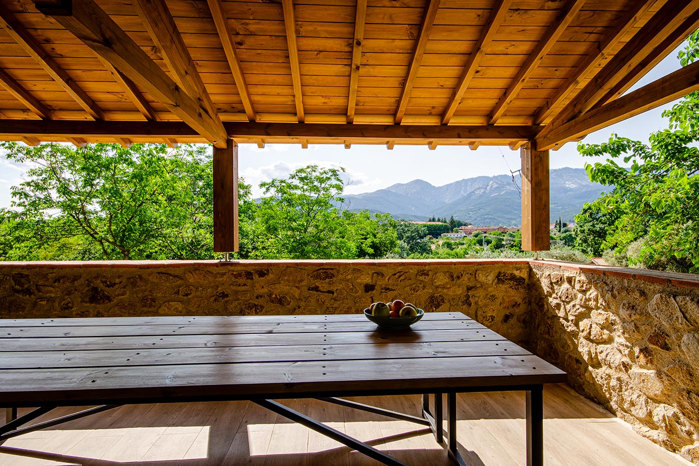 Views from barbecue area