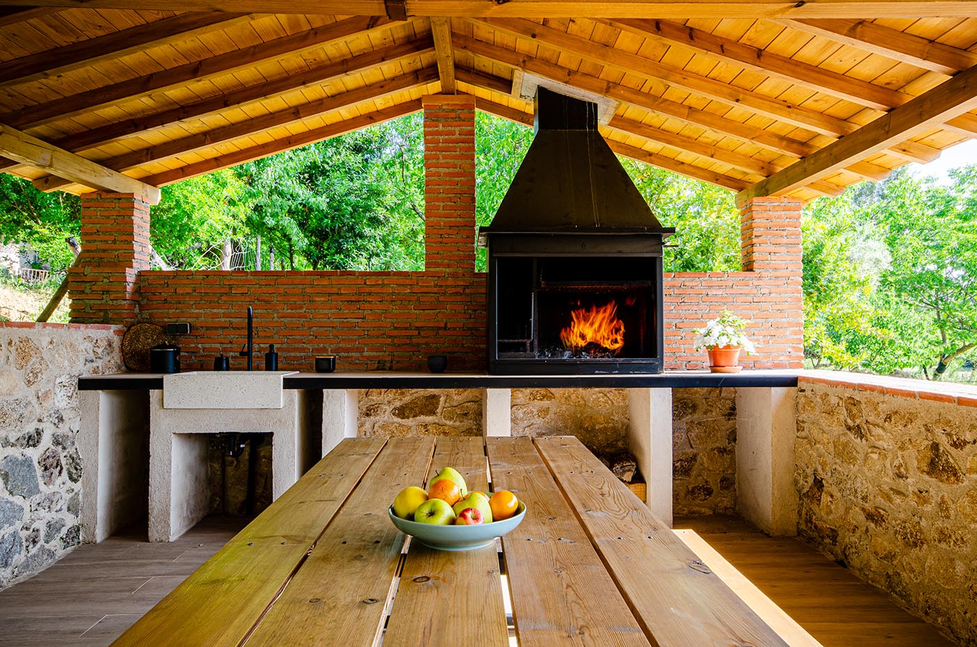 Fantastic barbecue area