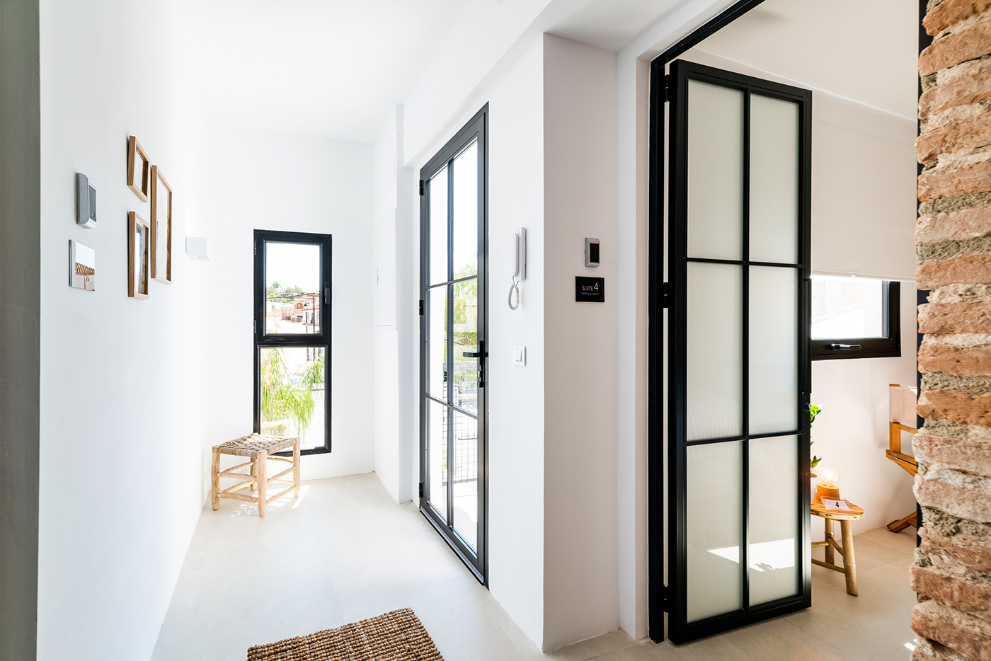 Pasillo que de acceso dormitorios 1 a 5