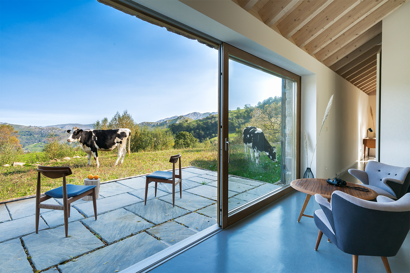 Impresionantes puertas corredizas de cristal