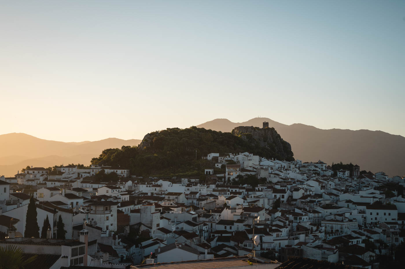 Gaucin village is 10 minutes drive away