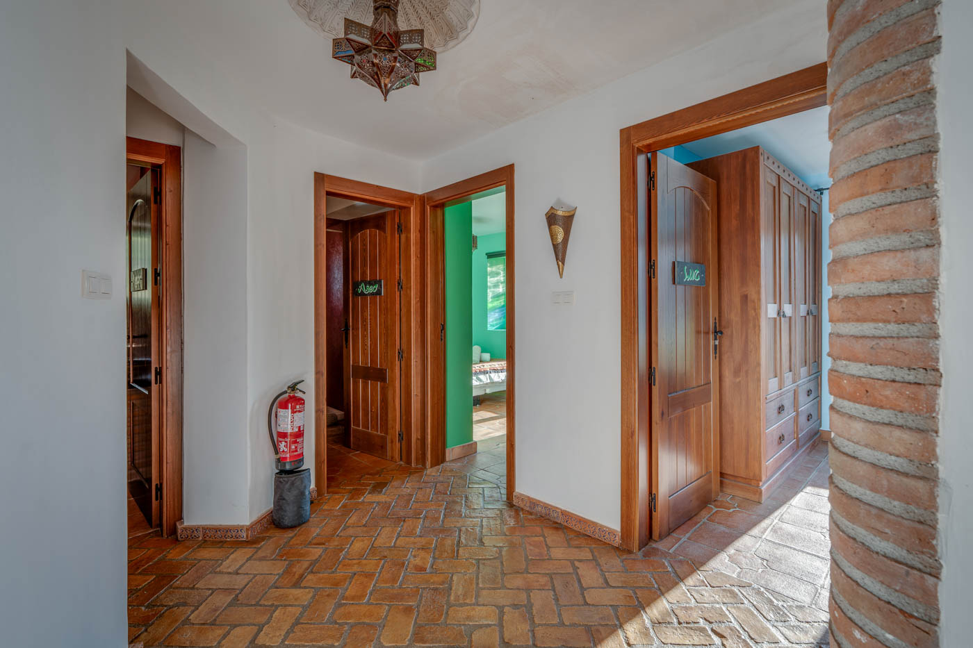 Las habitaciones están en la planta baja