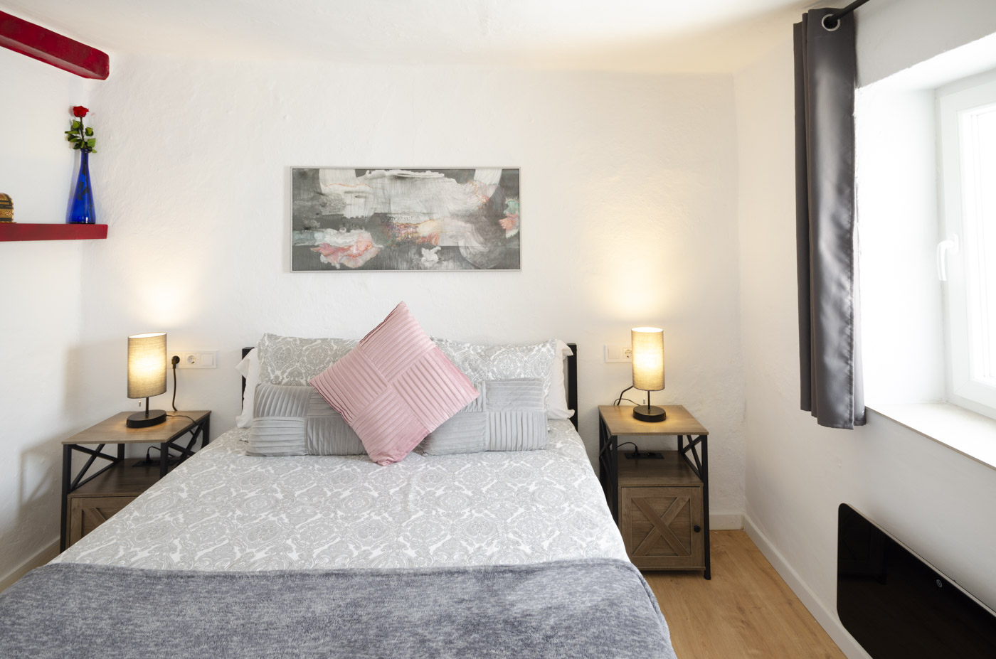 Habitación con cama doble