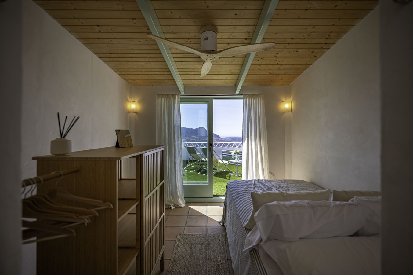 Esta habitación tiene también su propia terraza