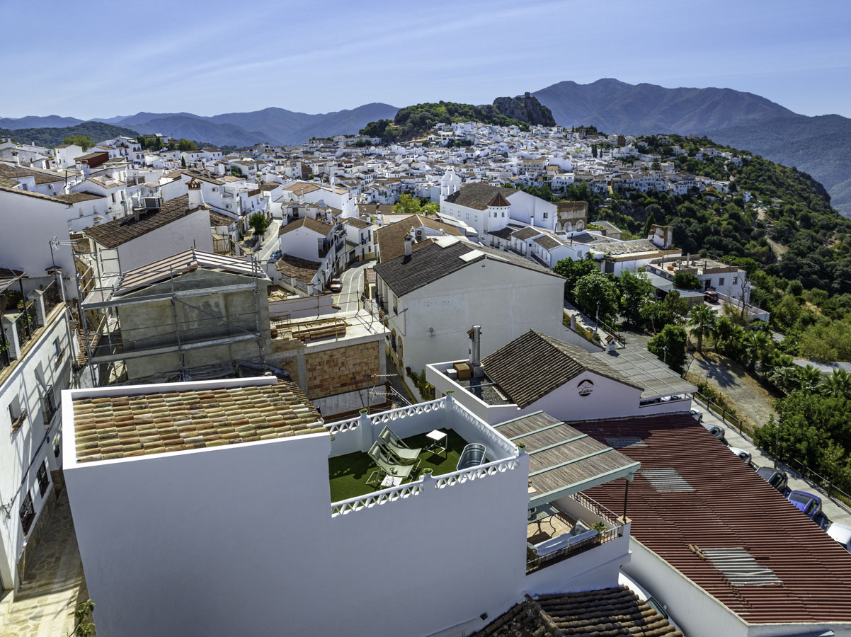 Estás en el bonito pueblo de Gaucín