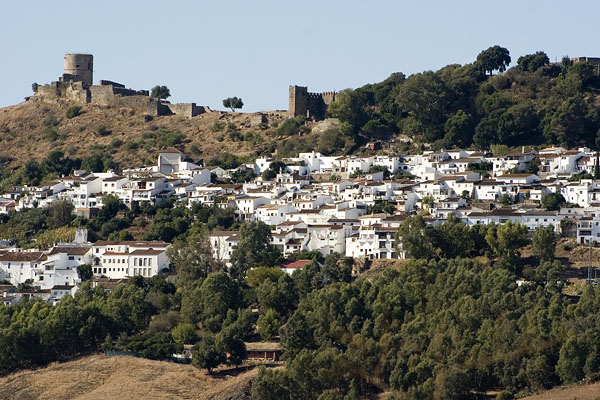 View of Jimena village, 30 mins from the coast