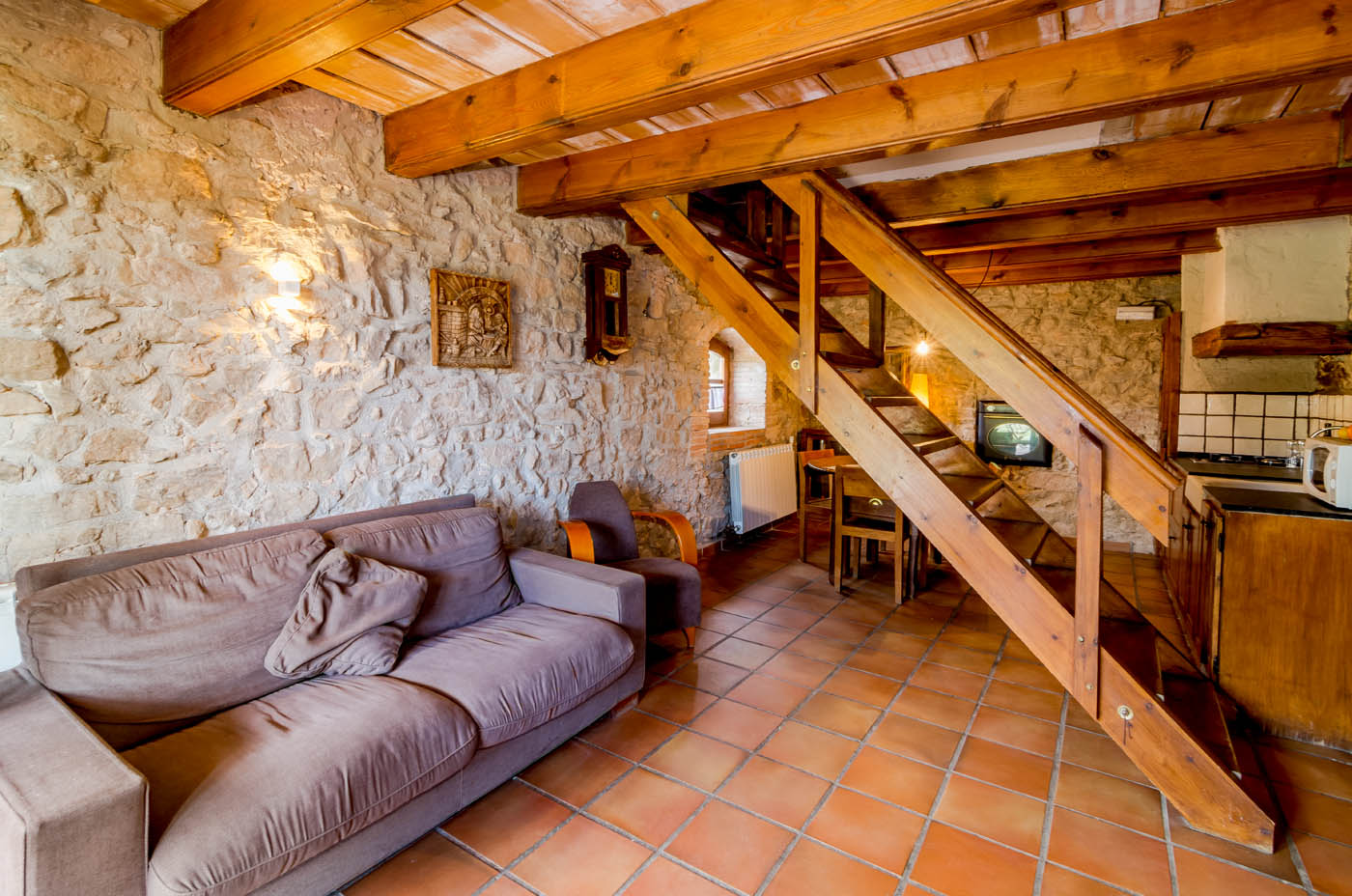 Sala de estar y cocina