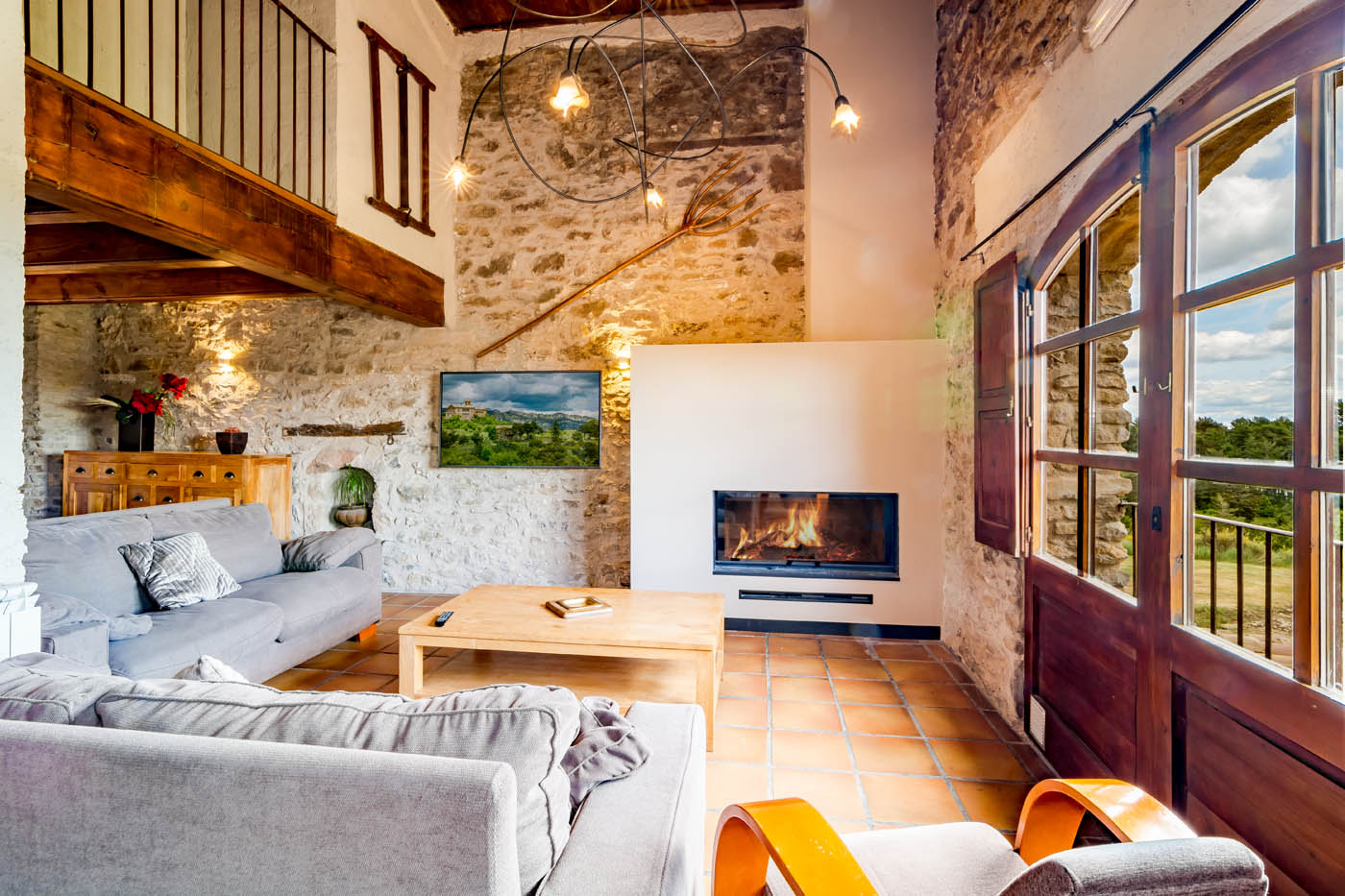 Casa vacacional rústica y encantadora en los Pirineos