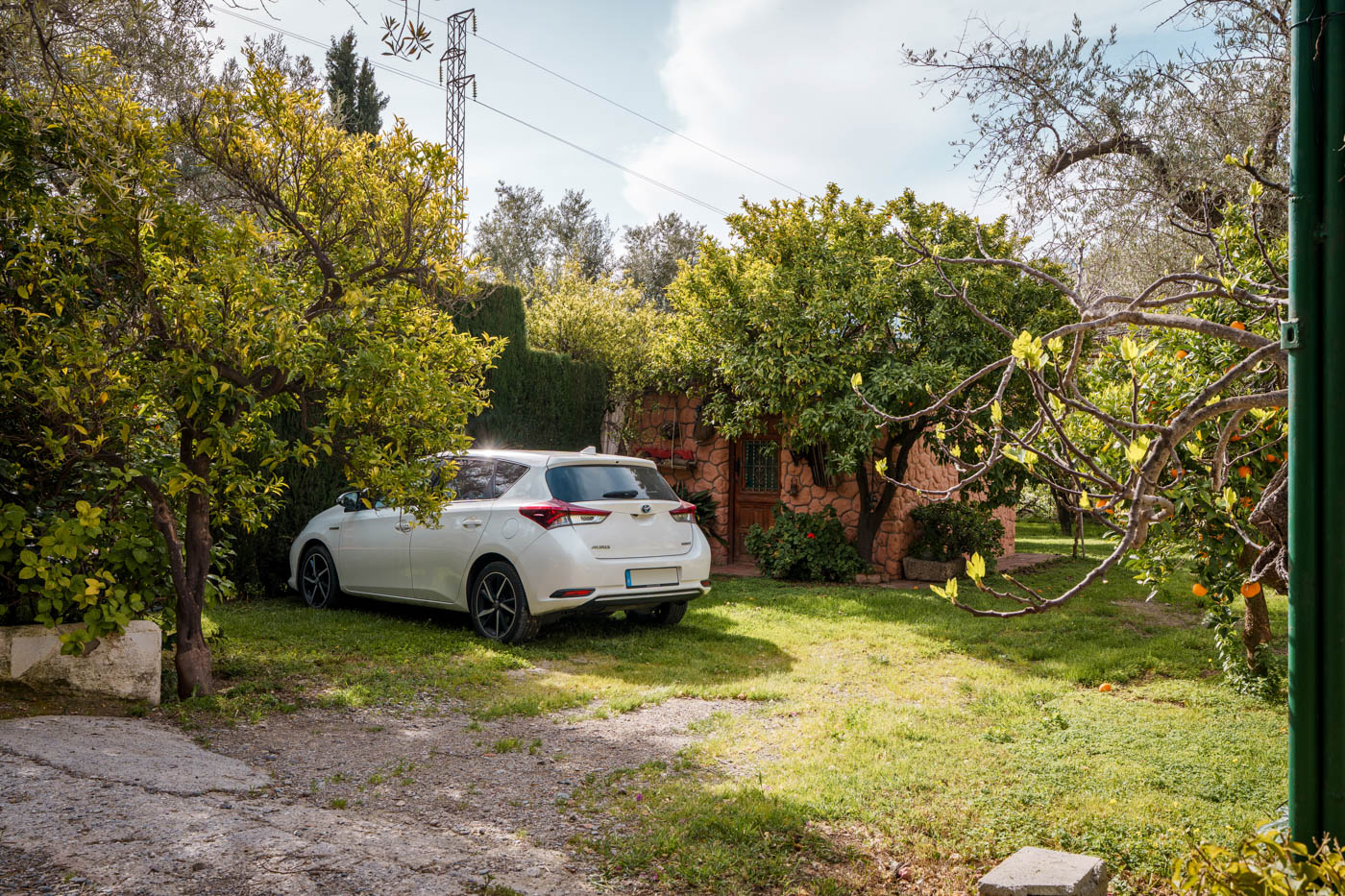 Convinient parking next to your holiday property