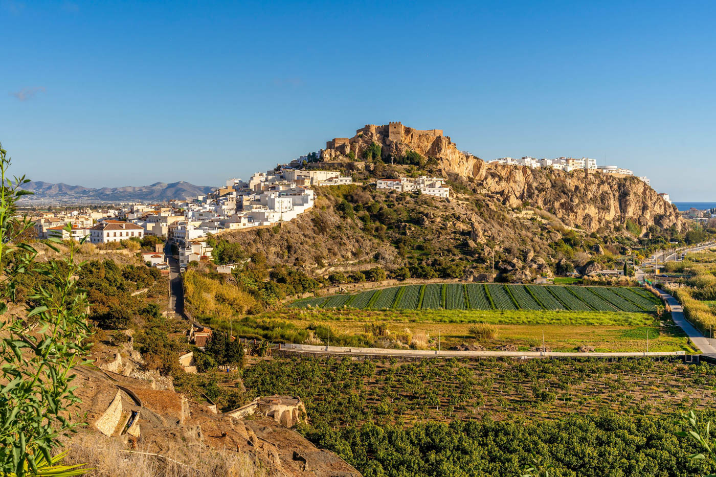 Salobrena beaches and town 30 min drive