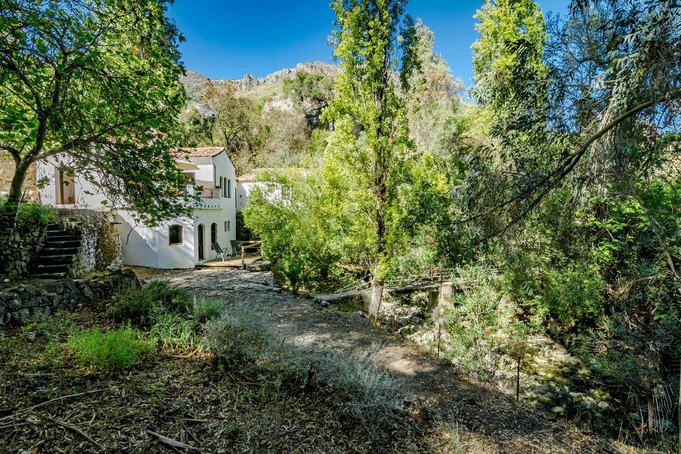 A restored mill in the unspoilt Grazalema natural parklands