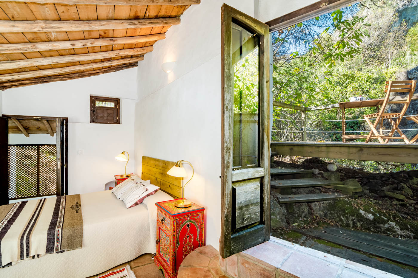 Bedroom with own terrace