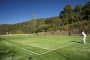 The estate has its own tennis court