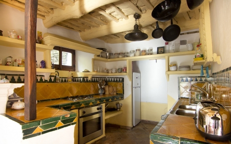 Rustic but charming kitchen