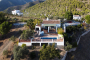 Villa seen from a drone