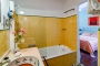 En suite bathroom with bath tub