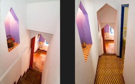 La propiedad tiene un toque marroquí