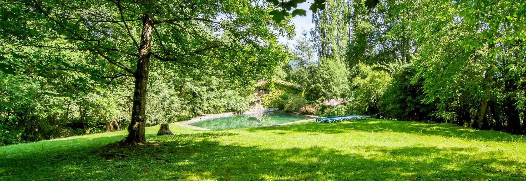 Antiguo molino restaurado en enclave de ensueño del Pirineo