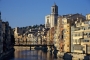 La histórica ciudad de Girona está a 30 minutos en coche 