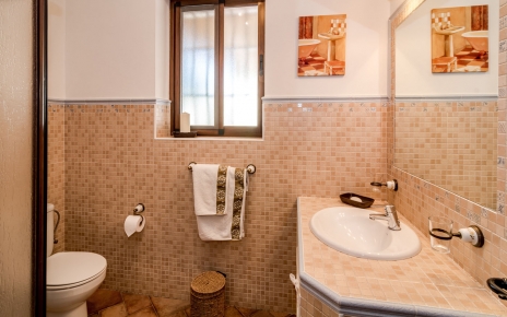 Esta propiedad tiene un baño y un aseo junto a la piscina 