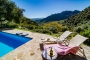 Pool with loungers to enjoy the view