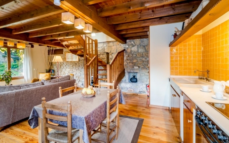 Open plan kitchen / dining / living space