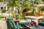 Plenty of outdoor sitting areas