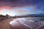 Atardecer en la playa del Sardinero en Santander, a 30 minutos