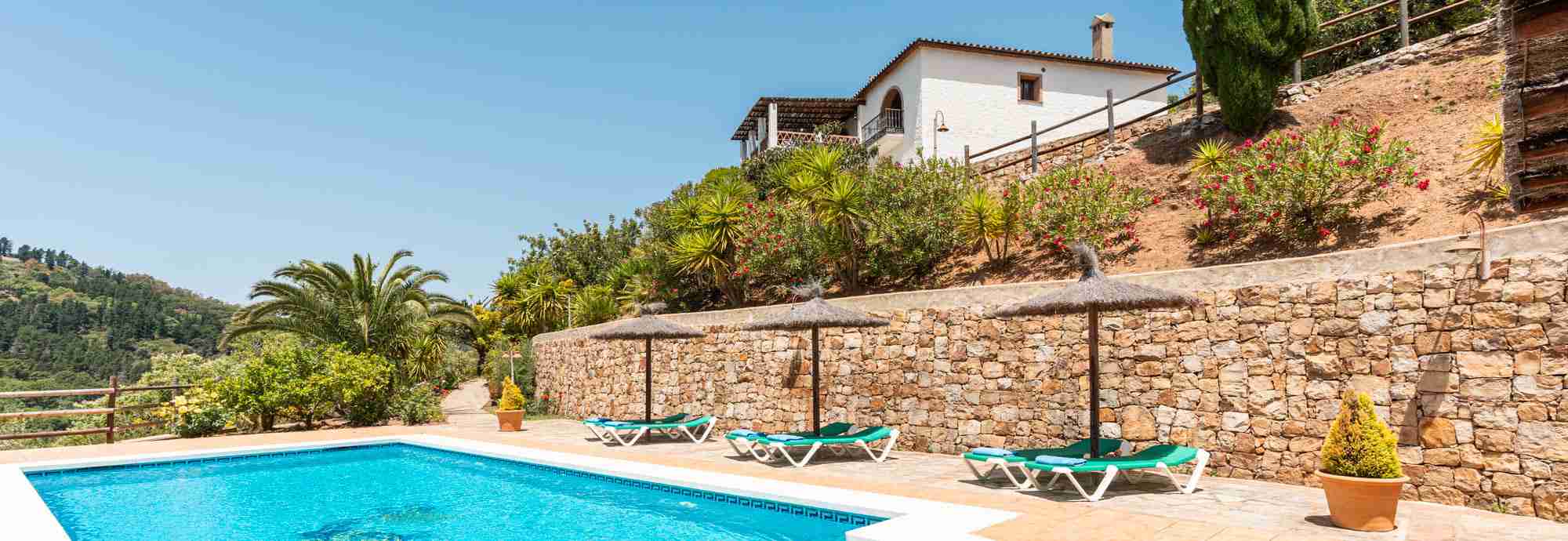 Perfect privacy and valley views, walking distance to Gaucin village