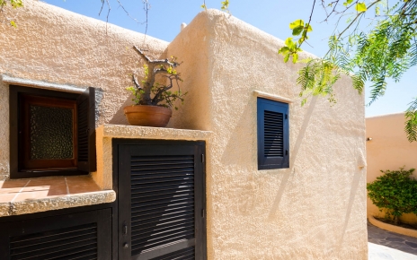 La arquitectura tradicional nos recuerda a Marruecos